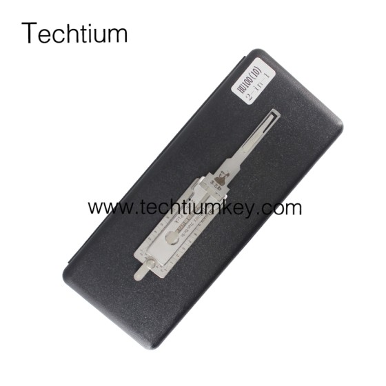 HU100-10 Original Lishi 2 in 1 lock pick decoder for Chevrolet,Buick,GMC,Cadillac,Opel